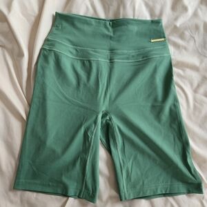 Gymshark Whitney Cycling Shorts - Palm Green